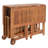 Laoise 4 - Person Acacia Wood Patio Dining Set with Rectangular Table-22809929
