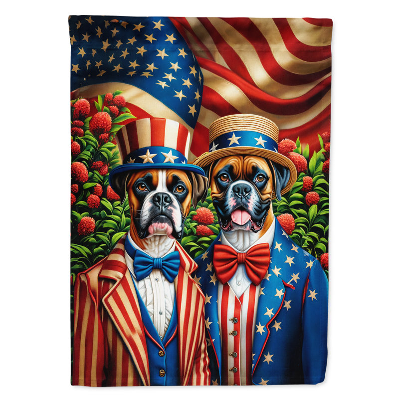 Drapeau «All American House», Boxer rouge / bleu