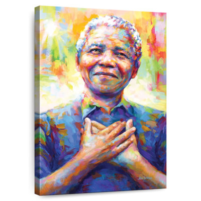 Nelson Mandela Modern Portrait