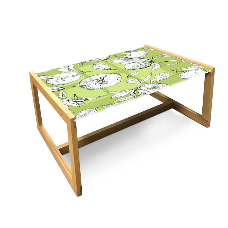 Jakeith Trestle Coffee Table, 40cm H x 91cm W x 62cm D