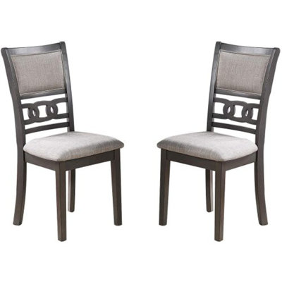 Ensemble de 2 chaises d'appoint à dossier unique