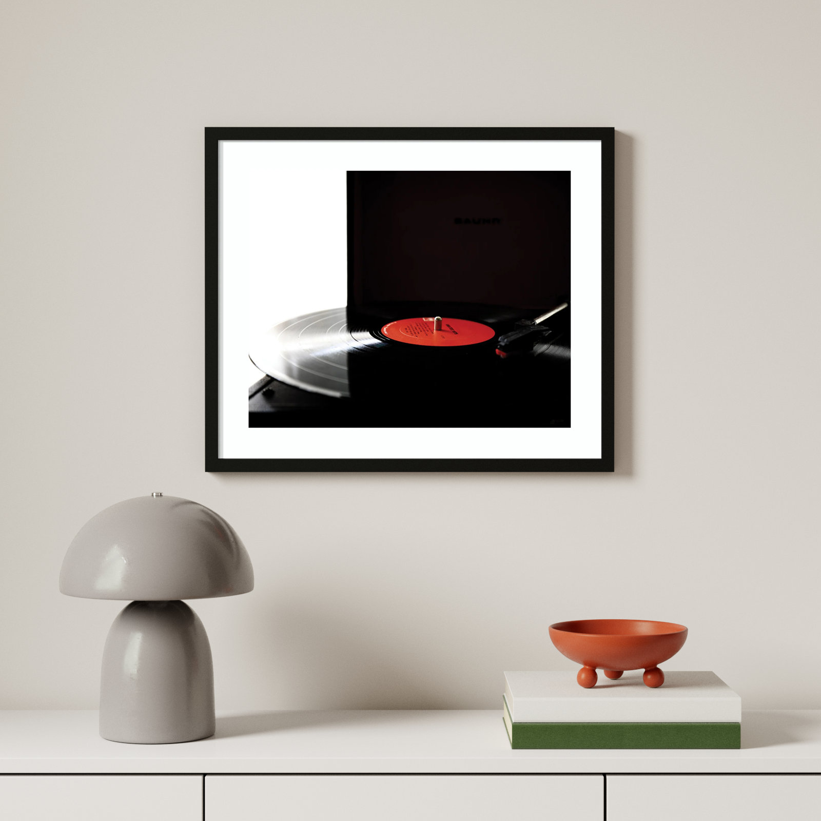 Spin Print by Alicia Abla, Black Framed, 21.25" H x 25.25" W x 0.8" D