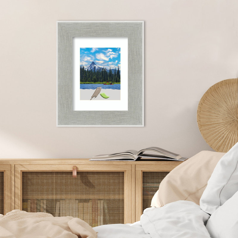 Nerva Gray Single Picture Frame, 10" x 8"