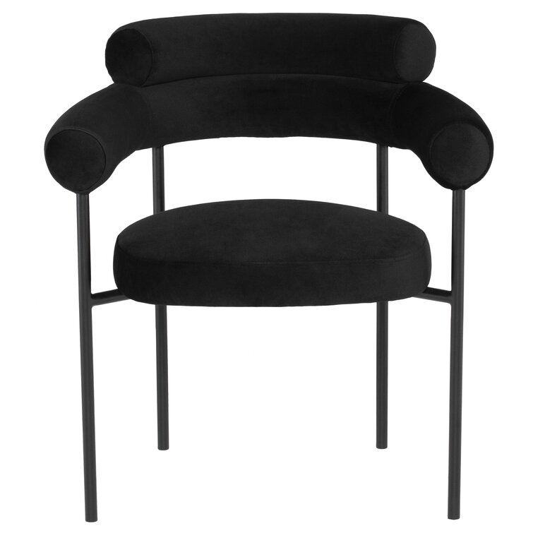 Portia Velour Slat Back Arm Chair *similar to stock photo* **GREEN**