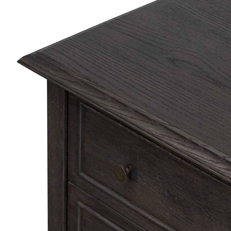 MAGGIE 2 - Drawer Nightstand, Black