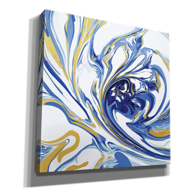 «Psyché bleu 1» par Danhui Nai, art mural sur toile