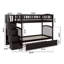 Lit superposé avec lit gigogne en bois massif Jaxson Kids-204376646-174643749
