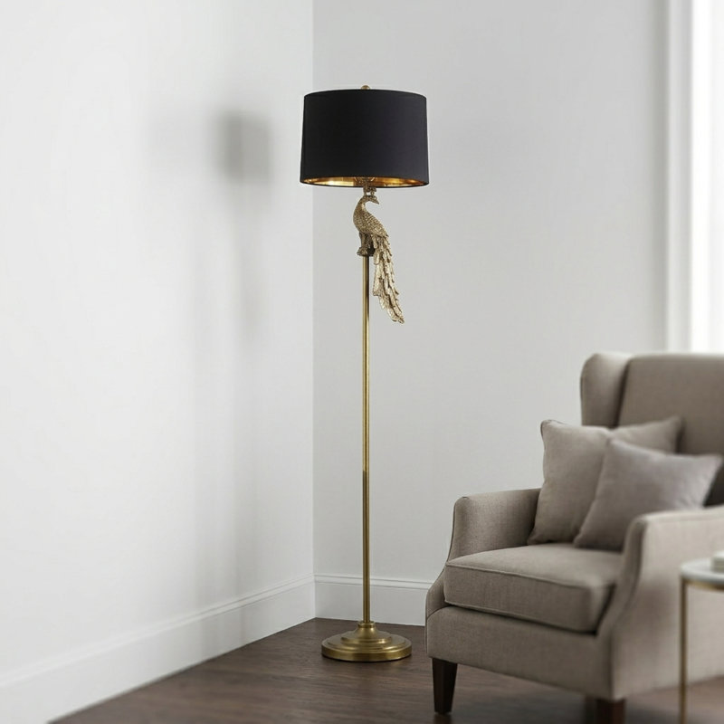 Lampe sur pied en polyrésine 64 po