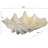 25.3x16.5x8.5" Large Clam Shell Accent-358973607