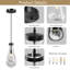 Raindrop Pendant Light With Hand-Blown Glass Shade-569256081