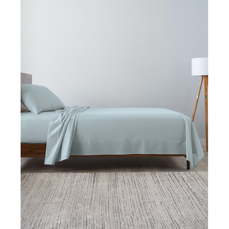 Home Box Stitch Comforter, Aqua, Full/Double Comforter + 6 Additional Pieces
