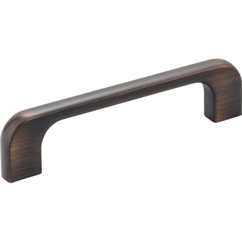 Alvar Bar Pull, 3 3/4", Brushed Oil Rubbed Bronze