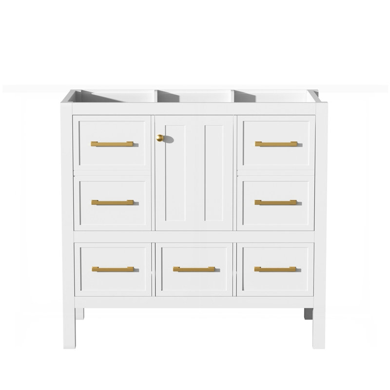 Meuble-lavabo 36 po sans lavabo, Blanc
