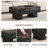 Modern Simple Texture MDF Coffee Table