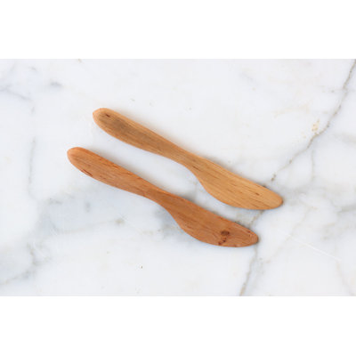 Ensemble à beurre parisien - Bois fruitier