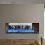 Mercury 3D Water Vapour Fireplace Cassette with Smart Fireplace App, Multi-Flame Colour, Adjustable Flame Speed & Remote Control (Model: VEW50)-1119269701