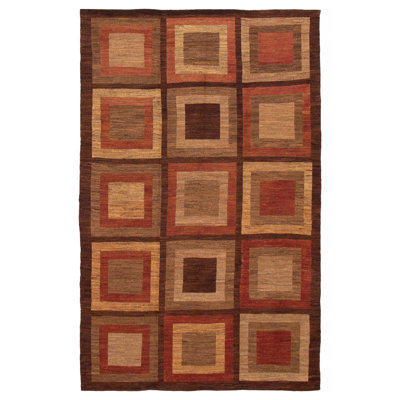 Natural Brown Kilim 7'7" x 11'7"