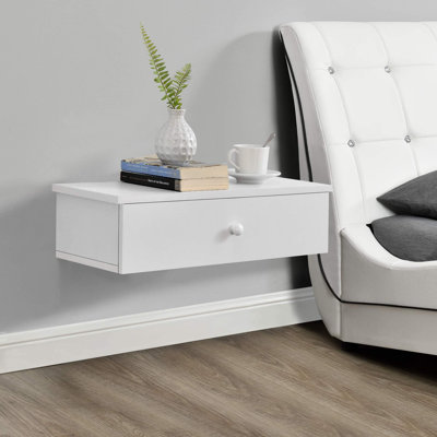 Anjalena 60cm W Solid + Manufactured Wood Bedside Table