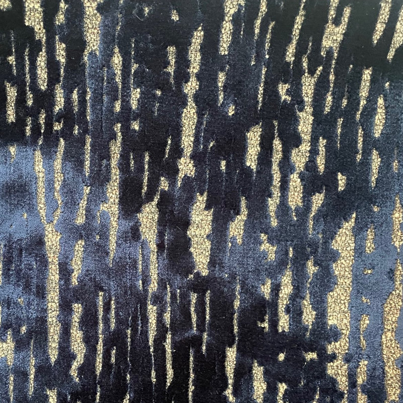 Indigo Rivulet Square Indoor/Outdoor Pillow Cover & Insert, 16" x 16"