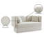 Causeuse en tissu Marcel Boucle-78550355