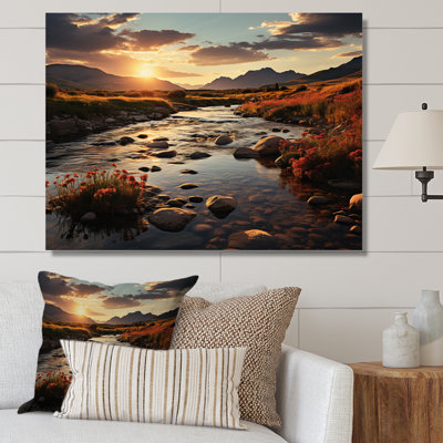 " Brown Montana Landscape "