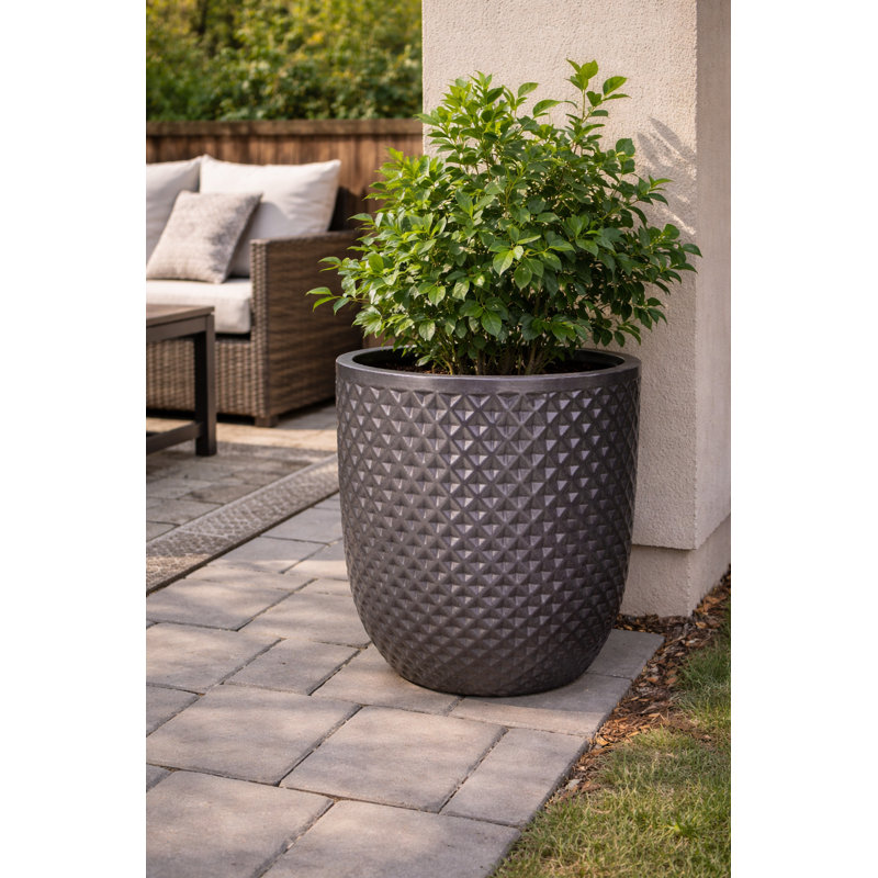 25 in. Tall Hexham - Charcoal, Charcoal