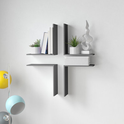 Blalock 4 Piece Floating Shelf
