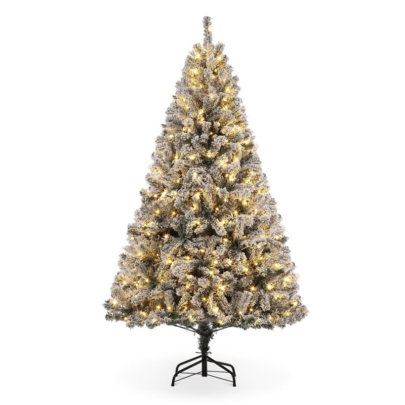 Arbre de Noël artificiel enneigé 6 pi