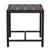 Esme Rectangular Metal Outdoor Side Table , 18.70'' in. W 21.06'' in. D