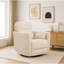 Fauteuil inclinable pivotant en microfibre Cozy-1875172567