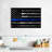 Police Flag Canvas Print-2115656171