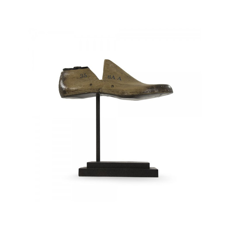 Shoe on Stand Sculpture