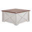 Table basse à plateau relevable en brun et blanc-175760162-175760163