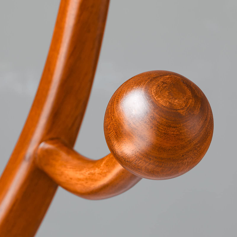 Freestanding Coat Rack, Brown