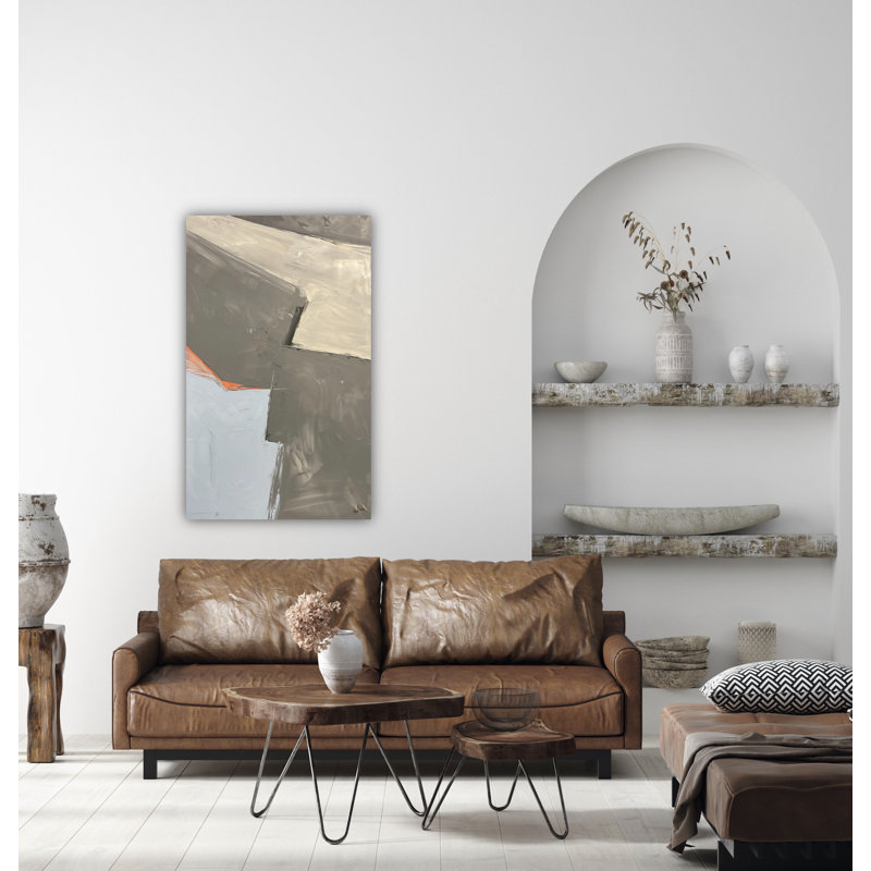 «Geo II» par John Beard, reproduction sur toile sans cadre