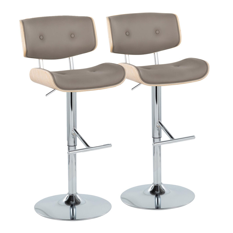Tabouret Arabelle, Gris clair