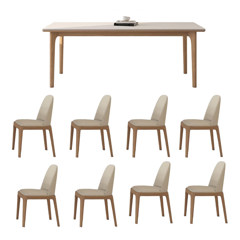 High-end dining table and chair set