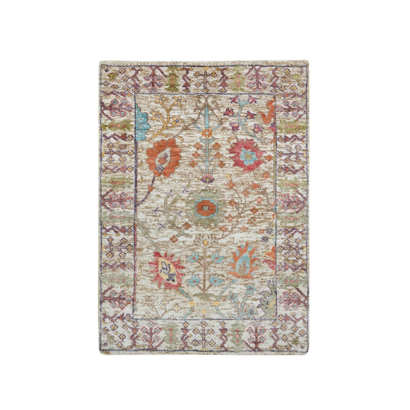 Riek One-of-a-Kind 2'2" x 3'1" New Age Rectangle Area Rug in Brown