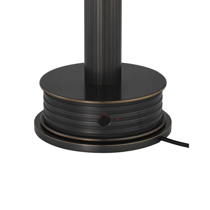 Lampe de table sans fil Traverse, Bronze frotté à l'huile