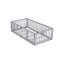 Multifunctional Compact Wood Floor Bed With High Safety Railings, Grey