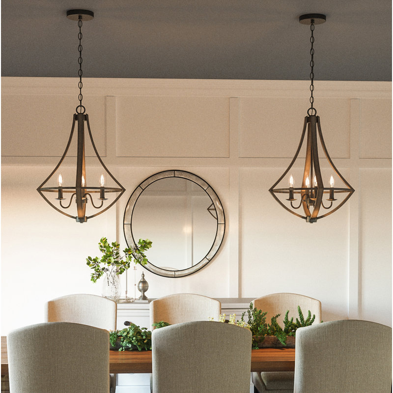 Cromartie 4 - Light Dimmable Empire Chandelier
