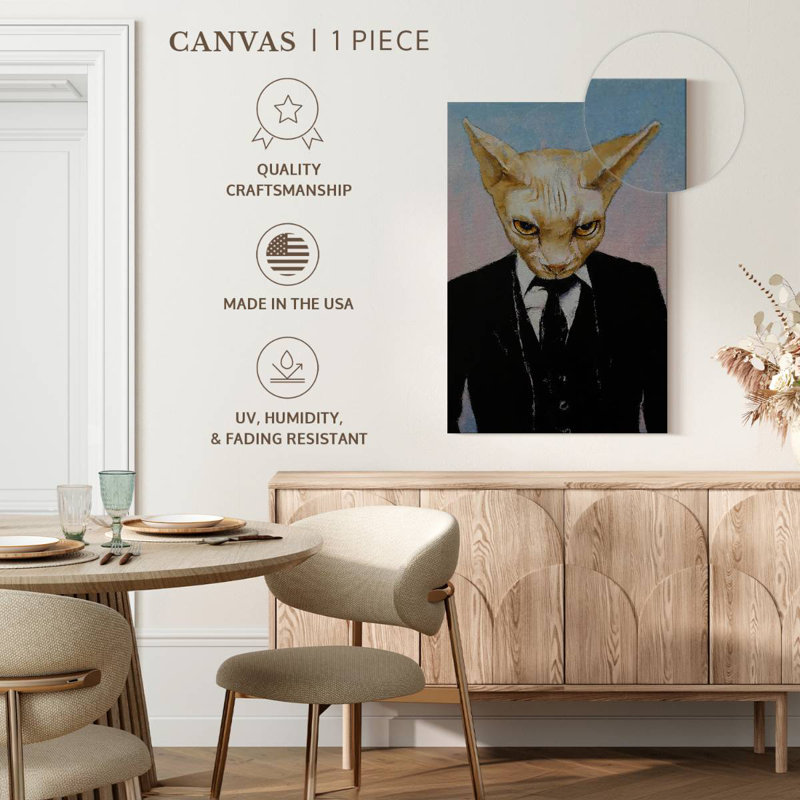 Brampt Mister Cat, 36" H x 24" W