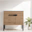 Meuble-lavabo simple 36,26 po avec comptoir en céramique Daerion