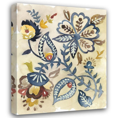 «Red Barrel Studio® Zarris, Chariklia», reproduction d'art sur toile tendue: Paisley Path III