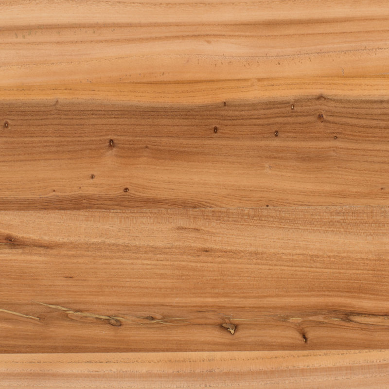 Console en bois massif Dorinne, Naturel