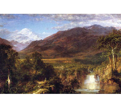 Heart Of The Andes by Frederic Edwin Church - Unframed Photograph