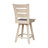 Kinnaird Swivel Solid Wood Counter Stool-43736456