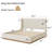 Madiyson Tufted Upholstered Platform Bed-412460815-412460810