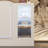 Mastan 59'' W Reception Desk With Display Cabinets And LED Lightsand Transparent Glass