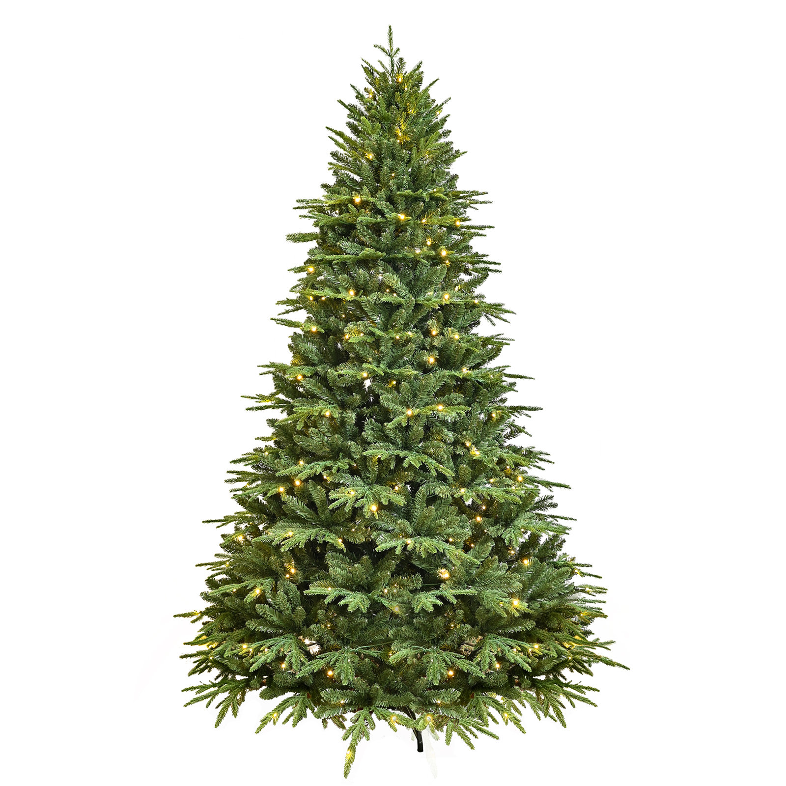 Minerva Pre-Lit Spruce Christmas Tree, 9' H
